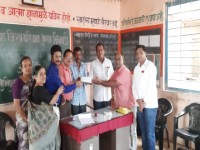 Visit to chinchwadi School by Trustee